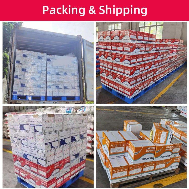 Sealant Konstruksi Polyurethane Fleksibel Disesuaikan Dengan Warna Abu-abu Hitam Bening