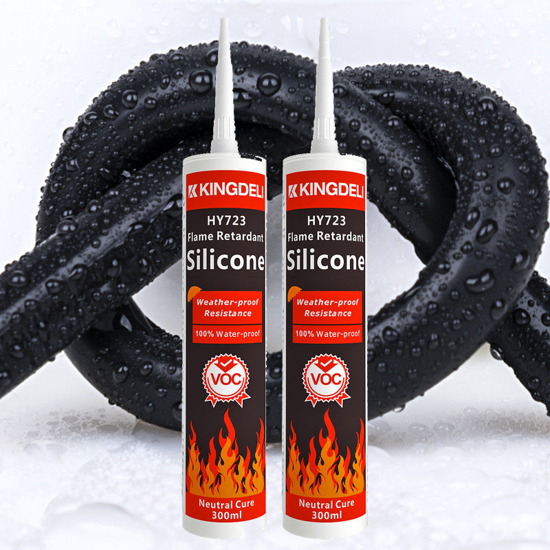 putih Warna Neutral Cure Silicone Sealant 300ml Untuk Kaca Semua Jenis Jendela