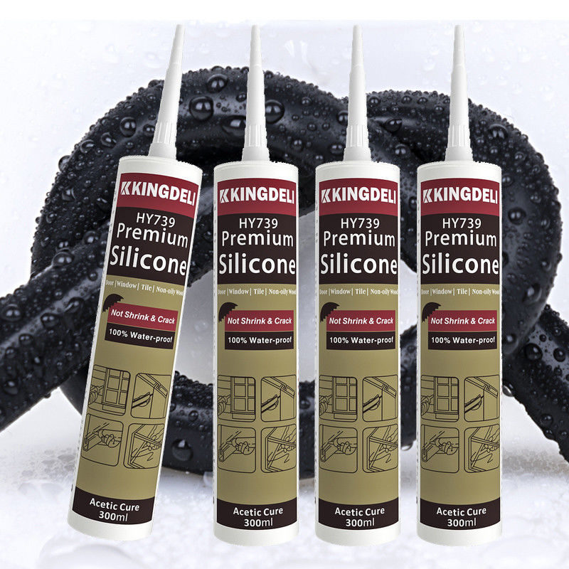 Beli Acetic One Component Low Odor Quick Dry Silicone Sealant Untuk Atap