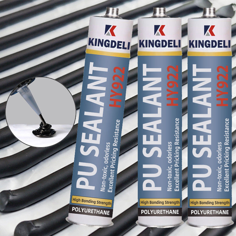 Multi Purpose Silicone Polyurethane Sealant Warna Hitam Abu-abu Untuk Kaca Mobil