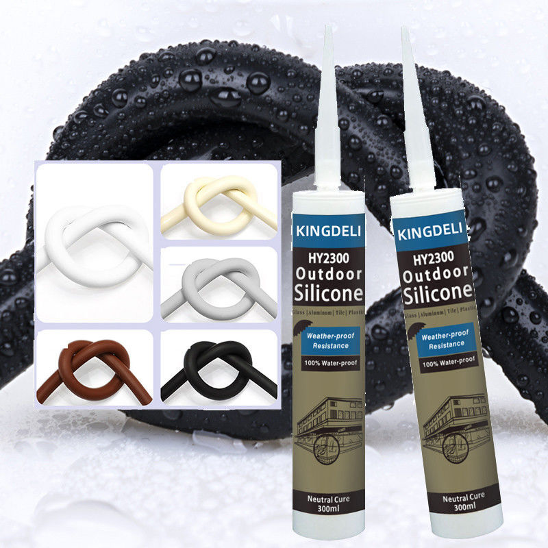 Tahan air Neutral GP Silicone Sealant Transparan Warna Disesuaikan