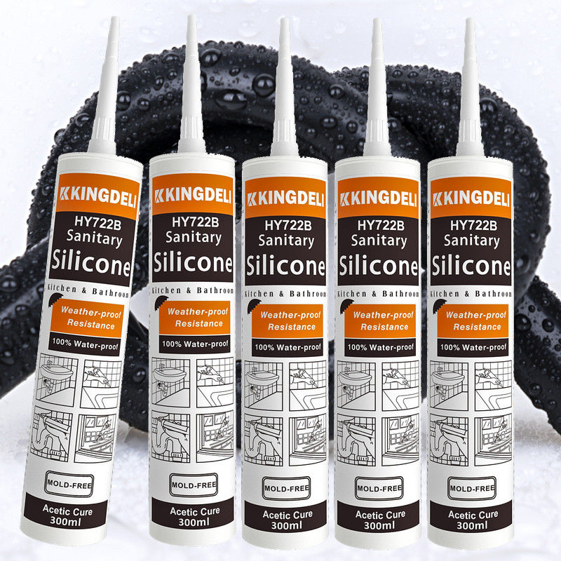 Grosir RTV Tujuan Umum Silicone Sealant Acetic Type Putih Abu-abu